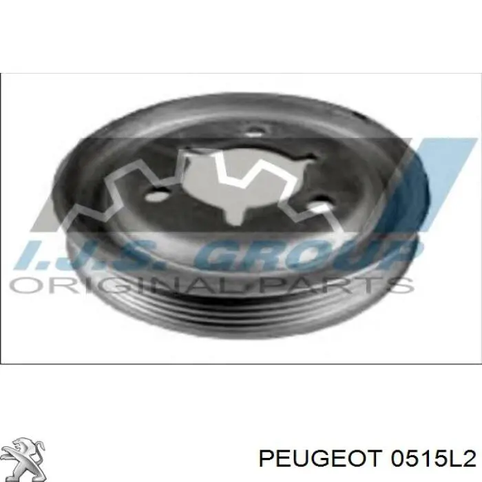 0515L2 Peugeot/Citroen polea, cigüeñal