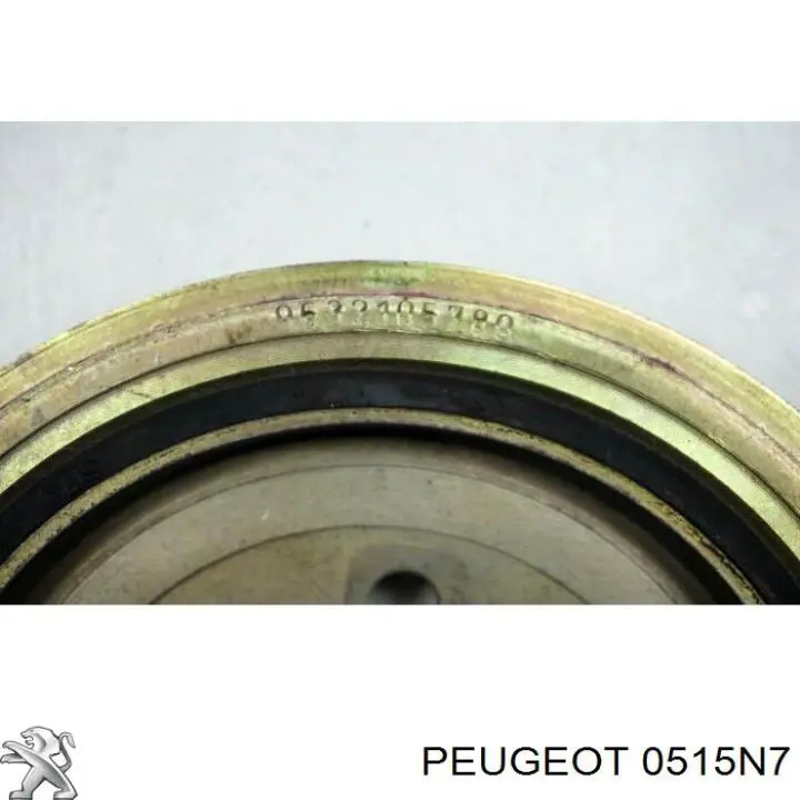 0515N7 Peugeot/Citroen polea de cigüeñal