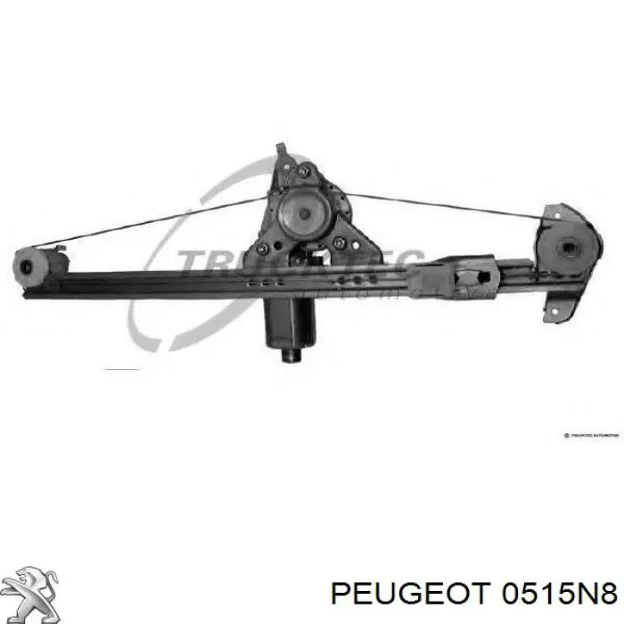 0515N8 Peugeot/Citroen polea de cigüeñal