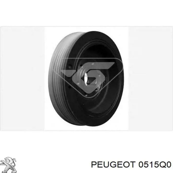 0515Q0 Peugeot/Citroen polea de cigüeñal