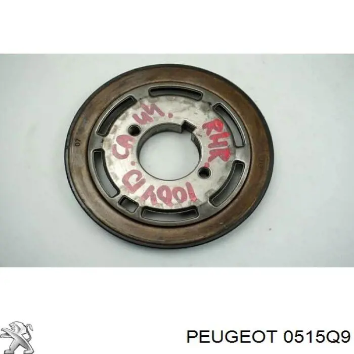 Corona dentada del sensor de posición del cigüeñal Peugeot/Citroen 0515Q9 precio, desde 27,44 EUR