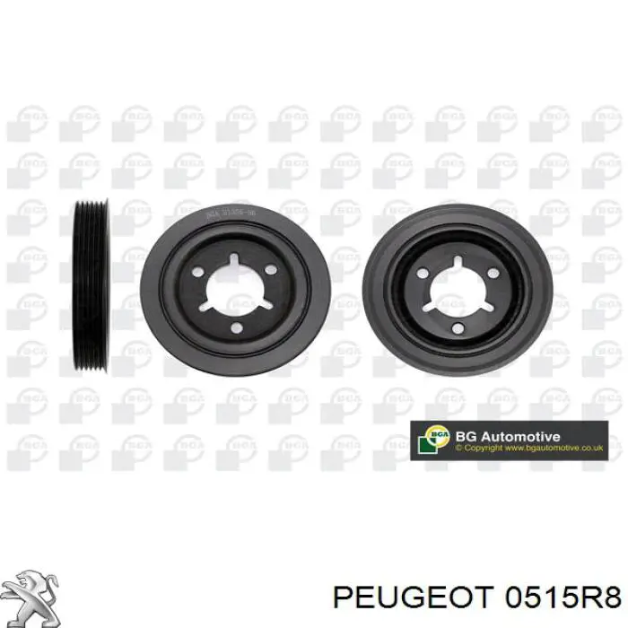 Polea del cigüeñal Peugeot/Citroen 0515R8 precio, desde 35,23 EUR