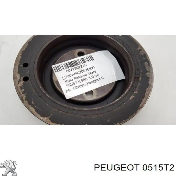 Polea del cigüeñal Peugeot/Citroen 0515T2 precio, desde 64,36 EUR