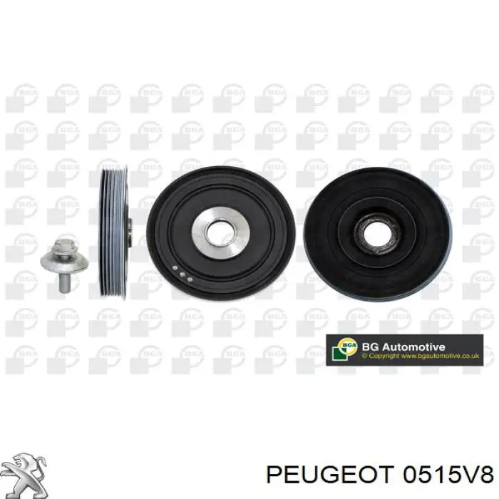 Polea del cigüeñal Peugeot/Citroen 0515V8 precio, desde 56,93 EUR