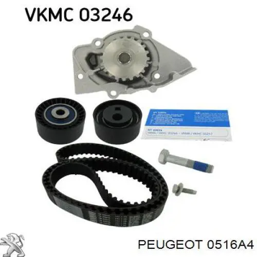Perno de la polea del cigüeñal Peugeot/Citroen 0516A4 precio, desde 2,05 EUR