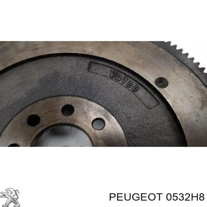 Volante motor 0532H8 Peugeot/Citroen