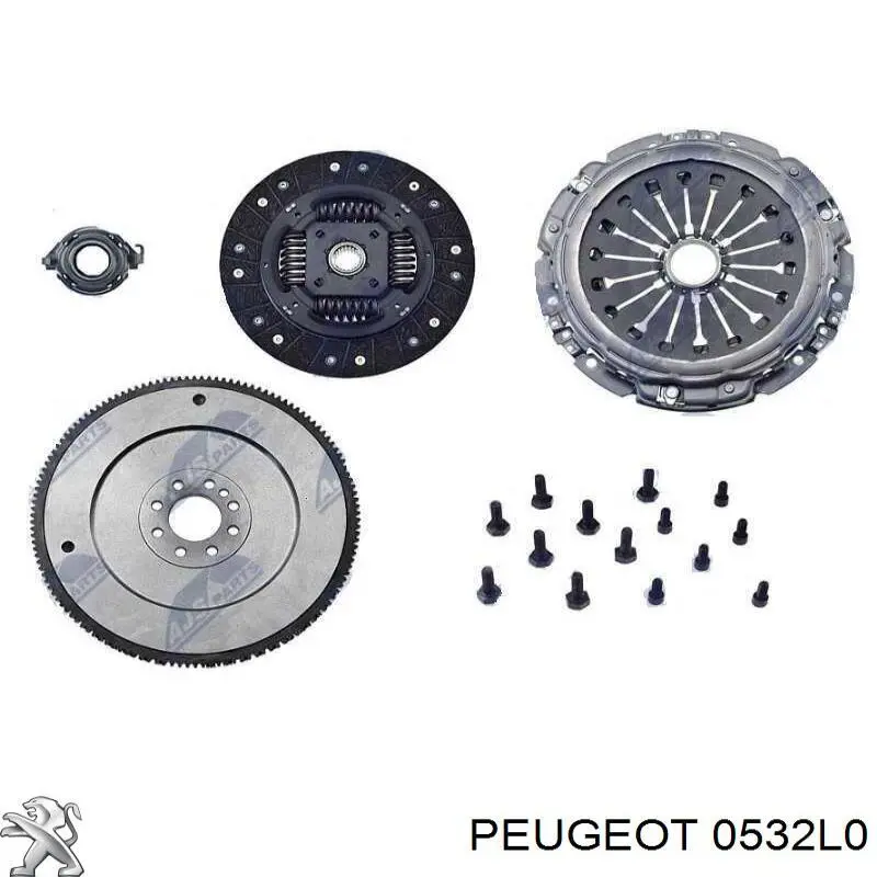 Volante motor 0532L0 Peugeot/Citroen
