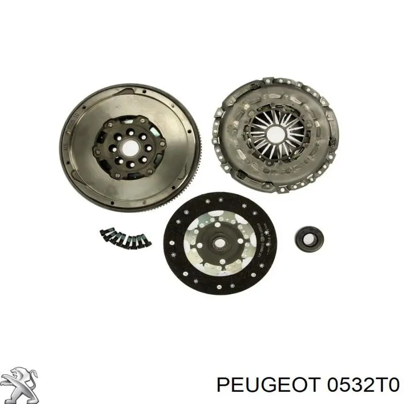 00000532X8 Peugeot/Citroen Volante de motor