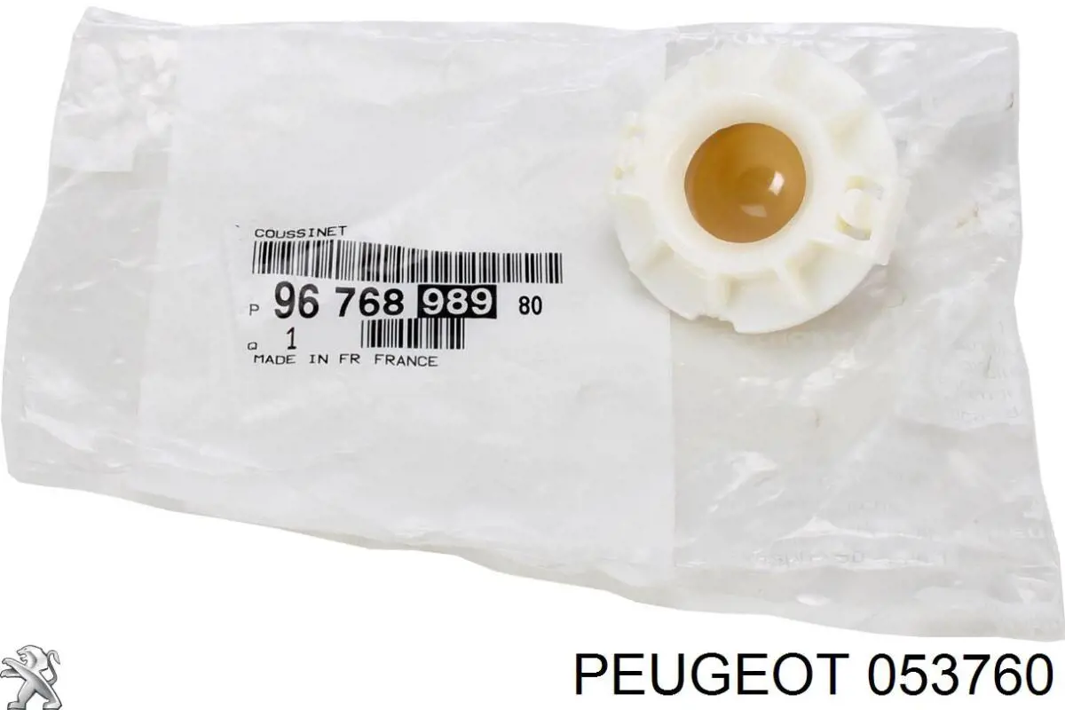 Sensor de nivel de carrocería trasero izquierdo Peugeot/Citroen 053760