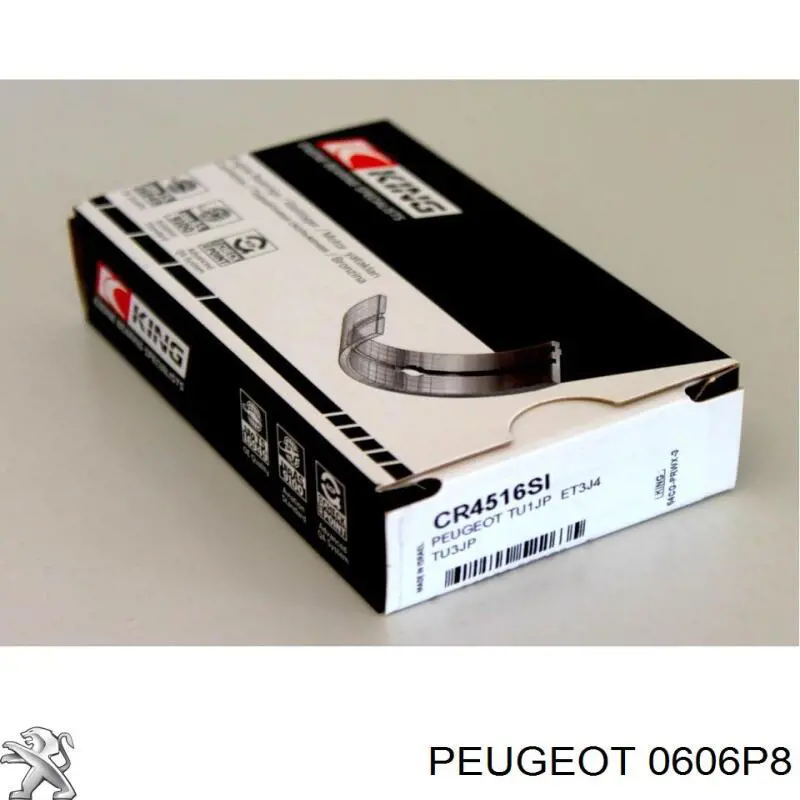 0606P8 Peugeot/Citroen cojinetes de biela