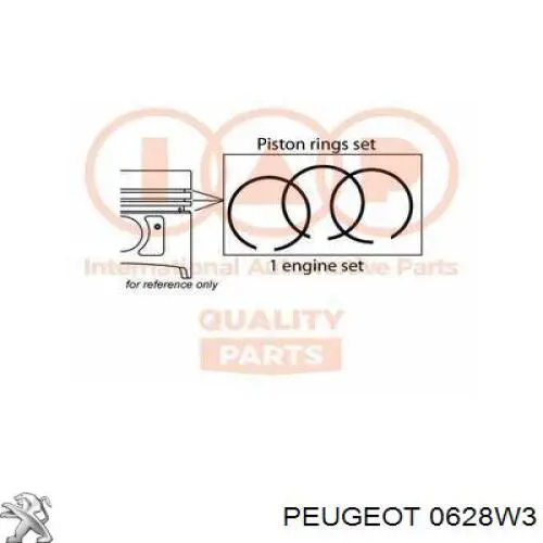 Comprar 1310140021 Toyota Pistón con bulón sin anillos, STD