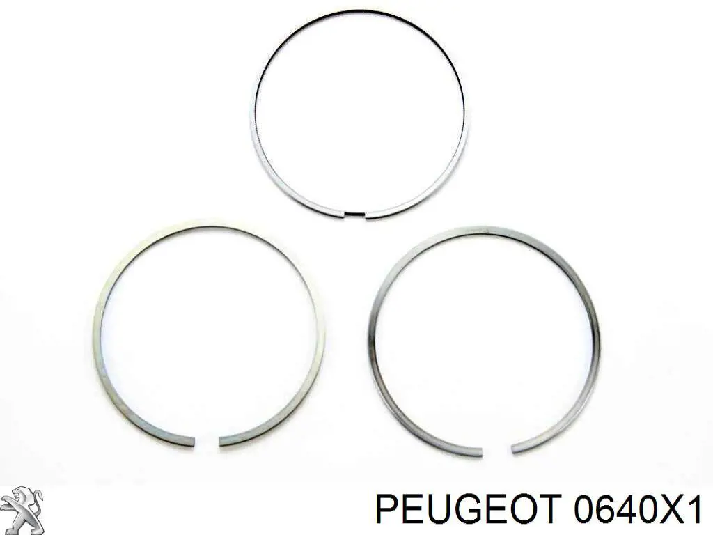 Comprar 0640X1 Peugeot/Citroen Juego de aros de pistón para compresor, 1 cilindro, STD