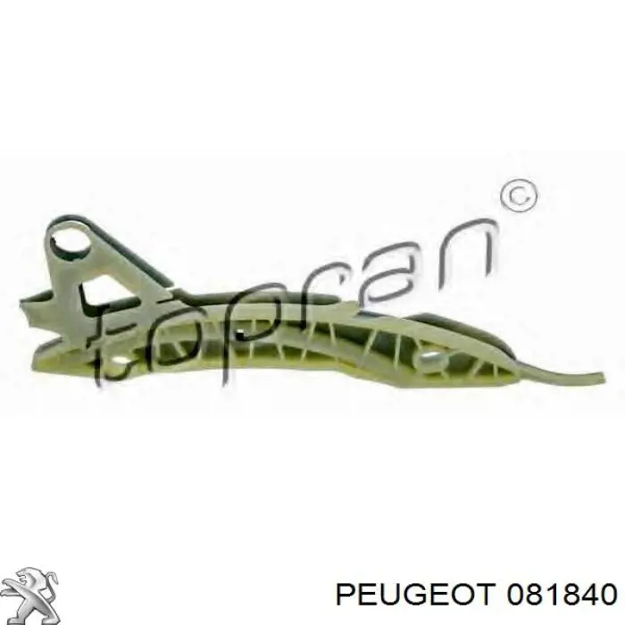 Carril de deslizamiento, cadena de distribución izquierdo para Peugeot 3008 