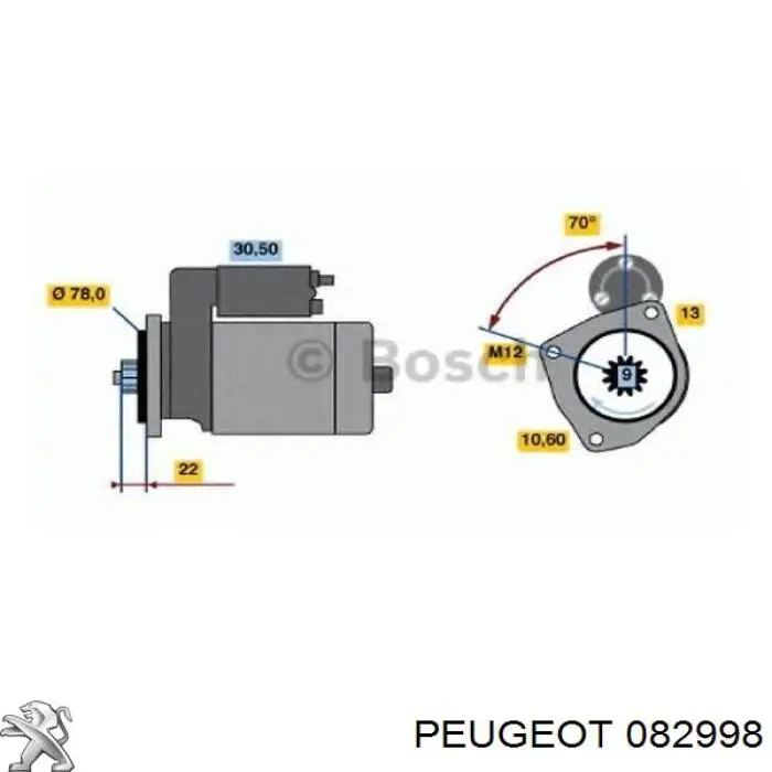Tensor de la correa de distribución Peugeot/Citroen 82998 precio, desde 53,19 EUR