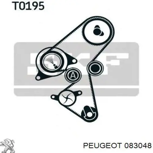 Comprar 083048 Peugeot/Citroen Polea correa distribución