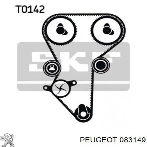 Juego de correas dentadas Peugeot/Citroen 83148 precio, desde 96,80 EUR