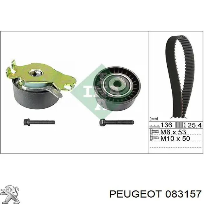 083157 Peugeot/Citroen kit de correa de distribución