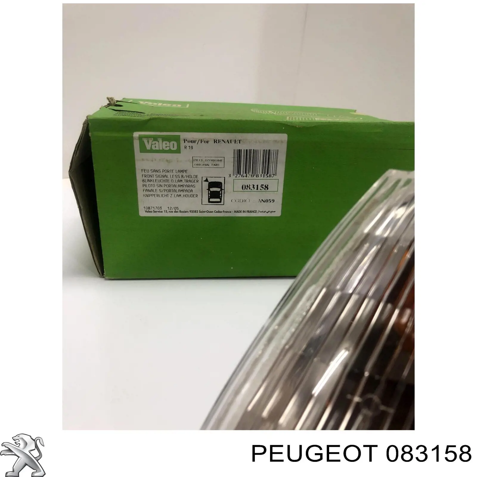 Kit de distribución 083158 Peugeot/Citroen