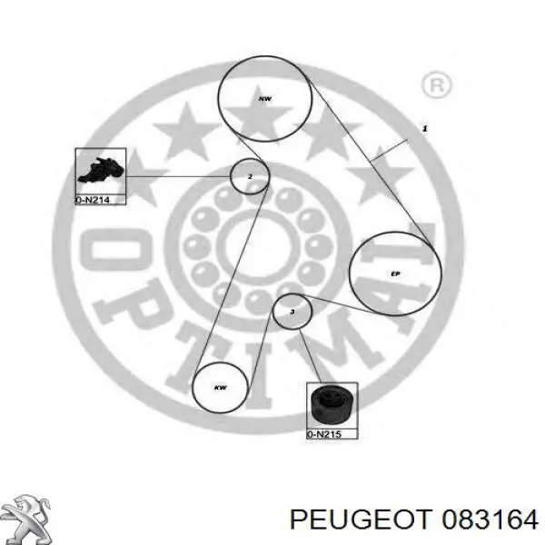 Kit distribución Continental/Siemens CT951K1