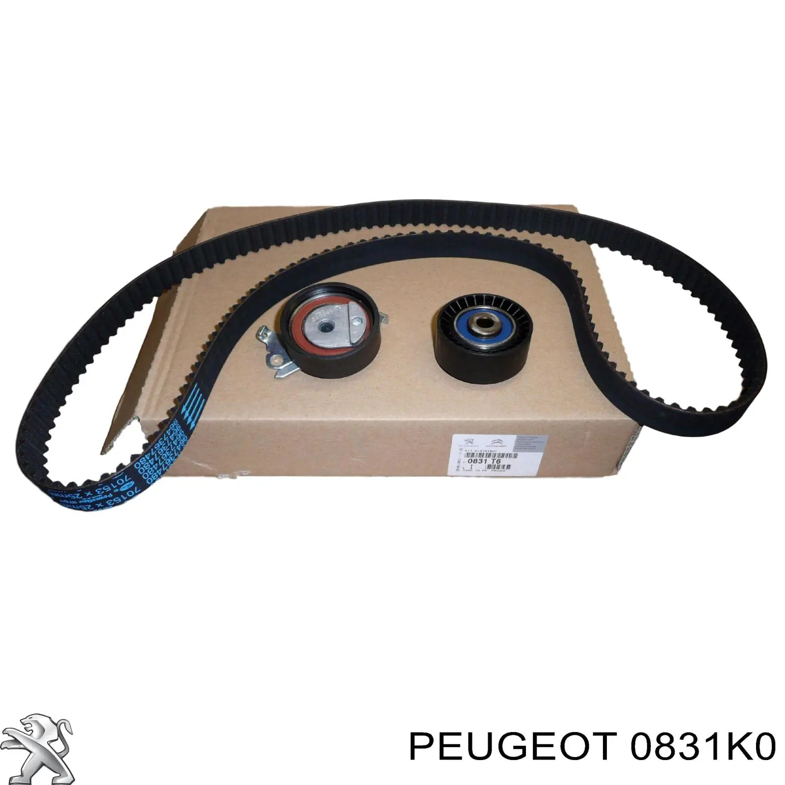 Juego de correas dentadas Peugeot/Citroen 0831K0 precio, desde 66,79 EUR
