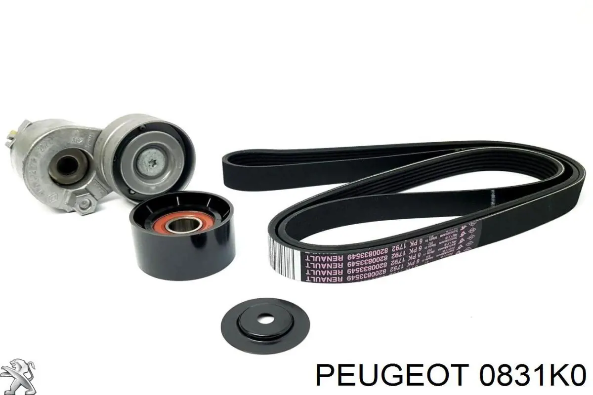 Comprar 0831K0 Peugeot/Citroen Kit de correa de distribución