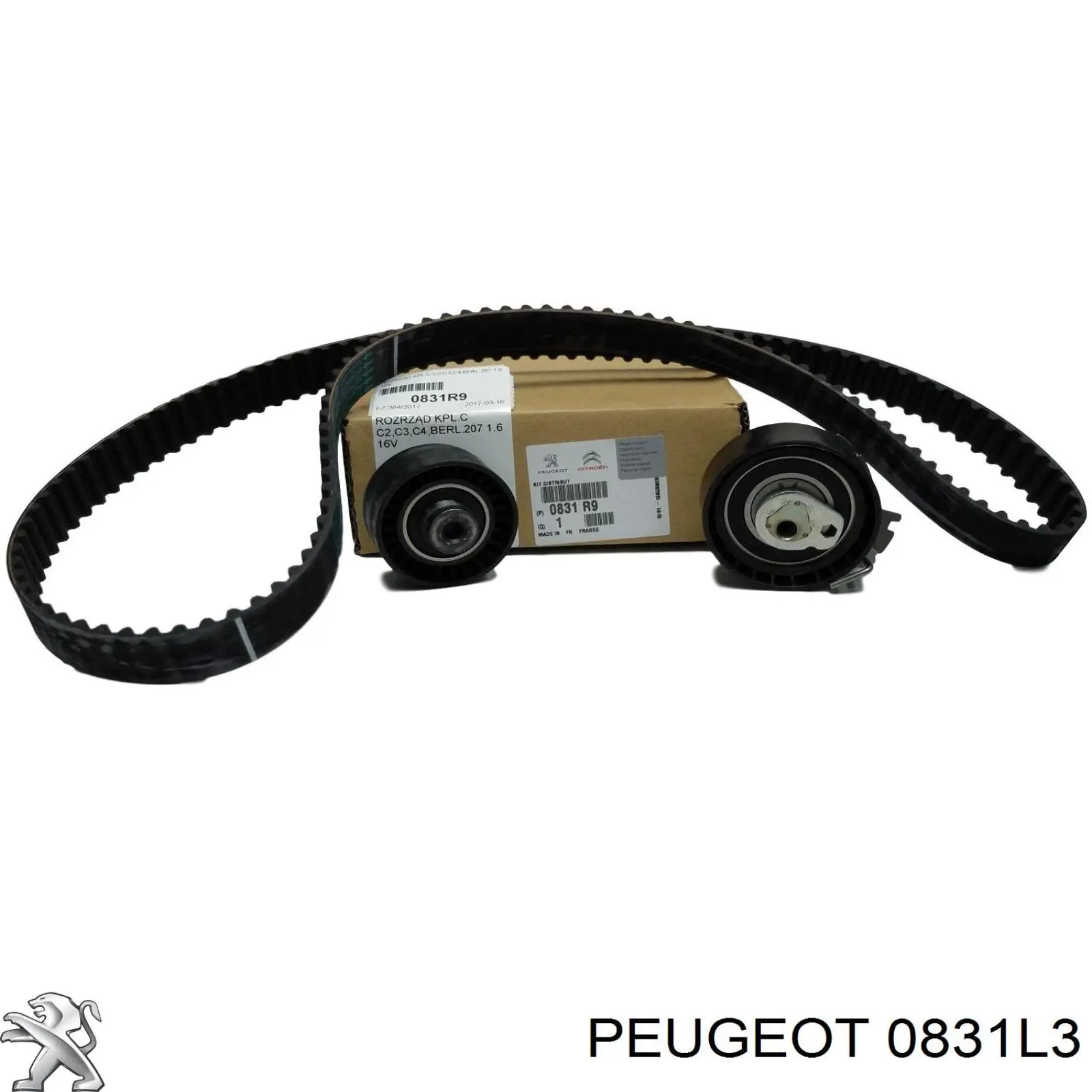 Juego de correas dentadas Peugeot/Citroen 0831L3 precio, desde 66,86 EUR