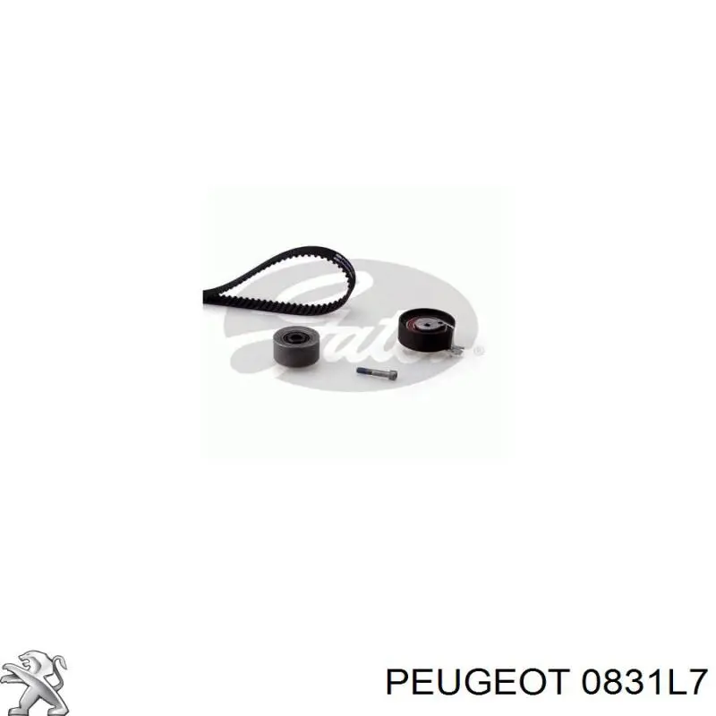 Juego de correas dentadas Peugeot/Citroen 0831L7 precio, desde 117,73 EUR