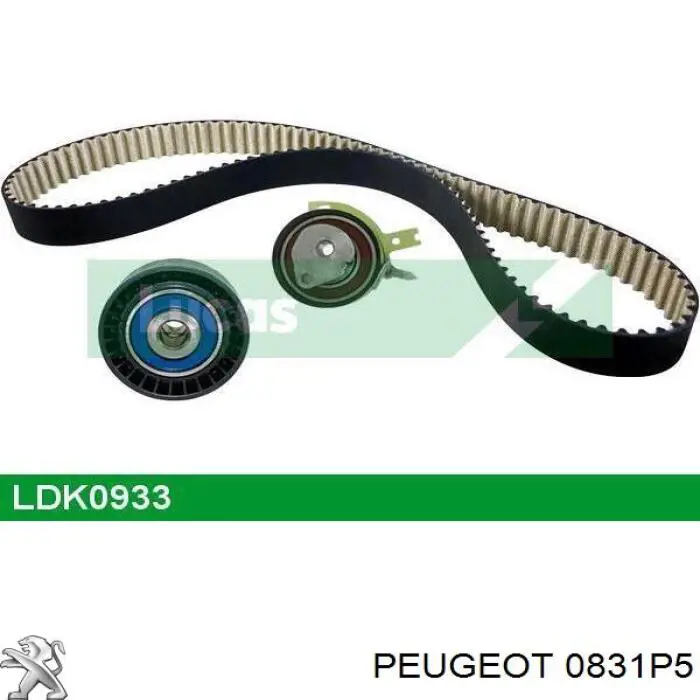 Comprar 0831P5 Peugeot/Citroen Kit de correa de distribución
