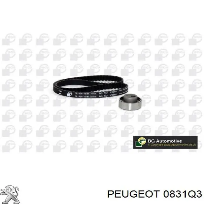 Kit correa de distribución Peugeot 205 1 741A, C