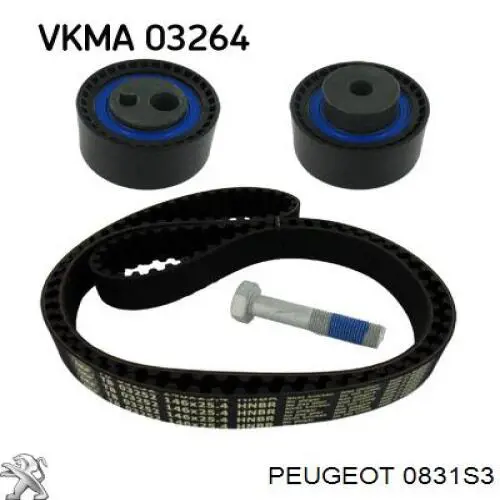 Comprar 0831S3 Peugeot/Citroen Kit de correa de distribución