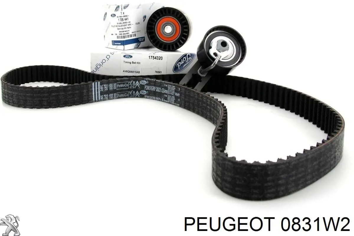 Juego de correas dentadas Peugeot/Citroen 0831W2 precio, desde 77,86 EUR