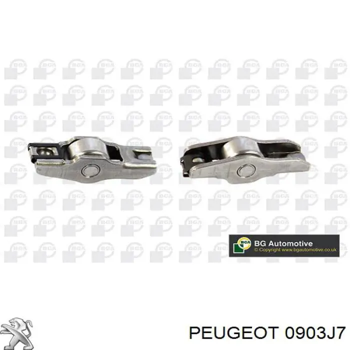 0903J7 Peugeot/Citroen balancín, distribución del motor
