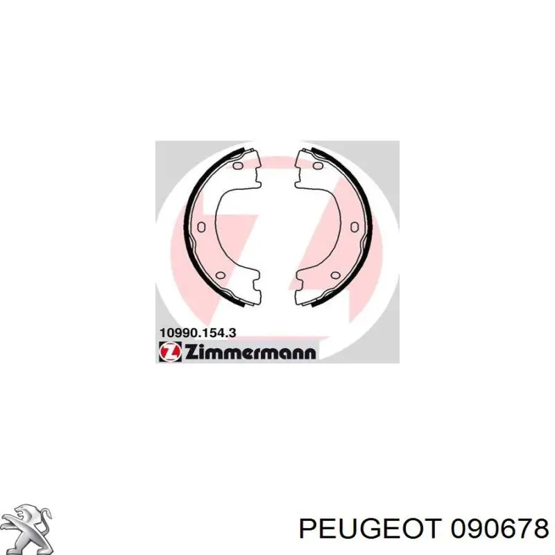 090678 Peugeot/Citroen disco de ajuste