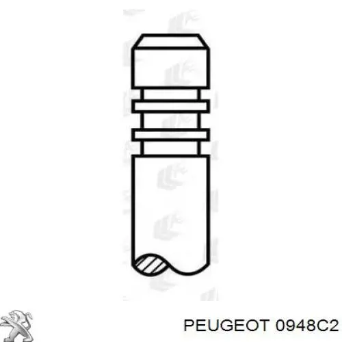 Válvula de admisión Peugeot/Citroen 0948C2 precio, desde 10,18 EUR