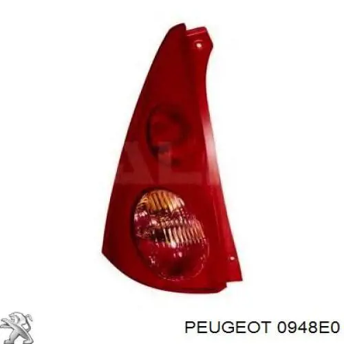 0948E0 Peugeot/Citroen válvula de admisión