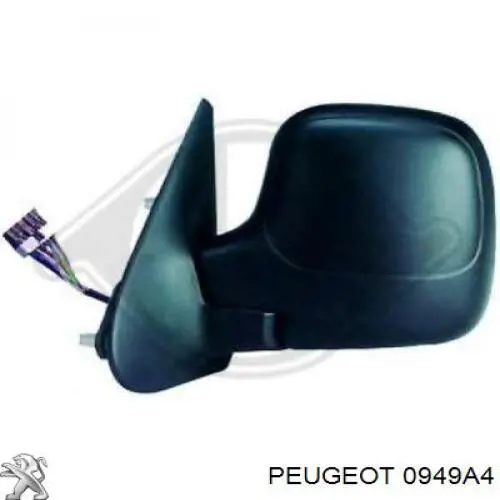 0949A4 Peugeot/Citroen válvula de escape