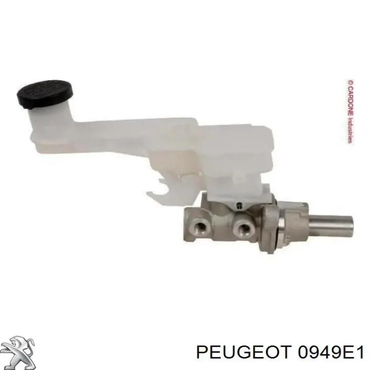 0949E1 Peugeot/Citroen válvula de escape