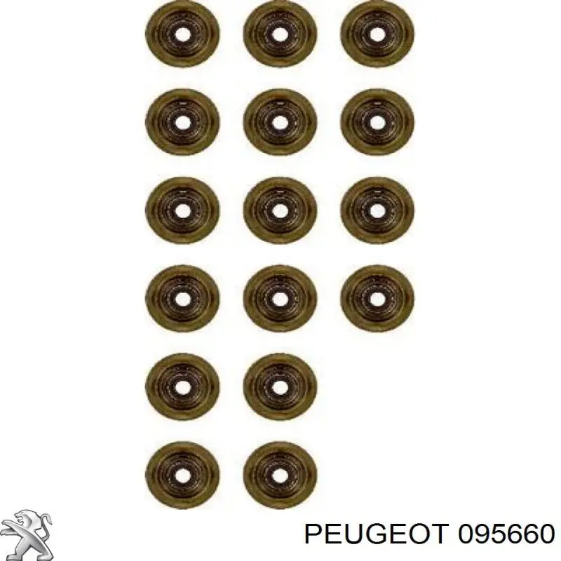 Juego de retenes de válvula de admisión y escape Peugeot/Citroen 095660 precio, desde 27,21 EUR