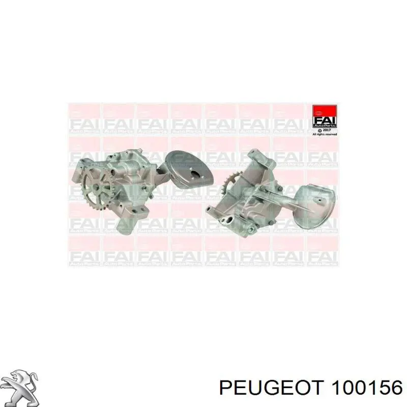 Bomba de aceite Peugeot/Citroen 100156 precio, desde 63,62 EUR