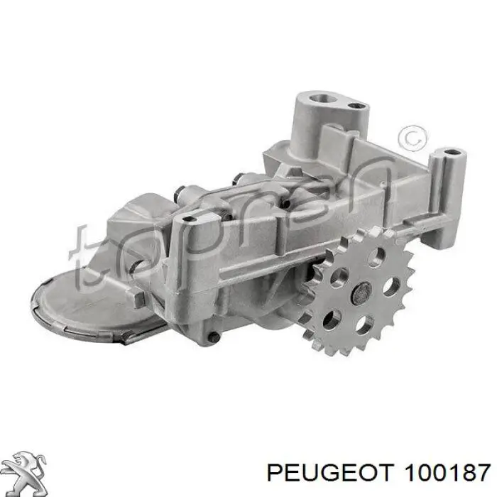 Bomba De Aceite 100187 Peugeot/Citroen