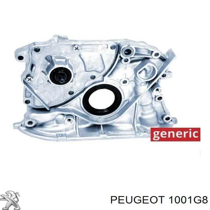 Bomba de aceite Peugeot 208 CA, CC