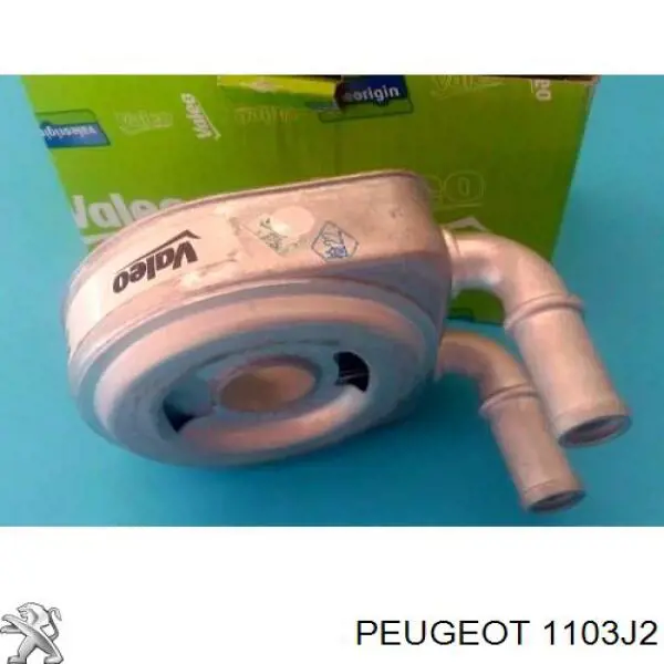 Radiador de aceite debajo del filtro 1103J2 Peugeot/Citroen