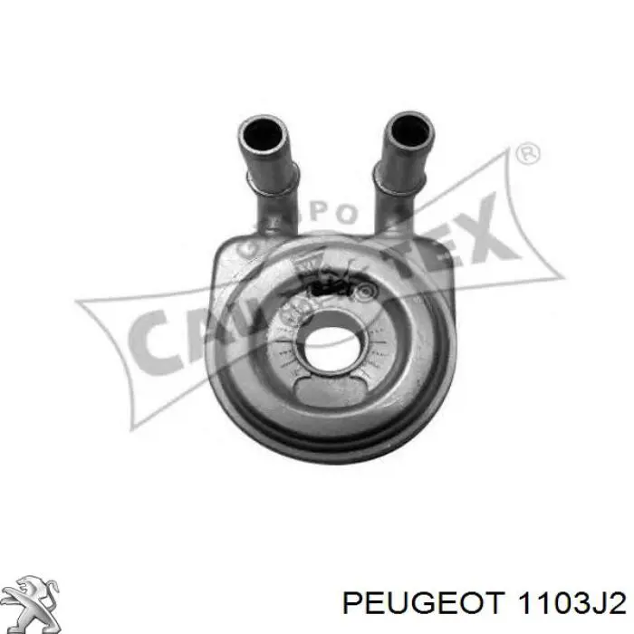Comprar 1103J2 Peugeot/Citroen Radiador de aceite debajo del filtro