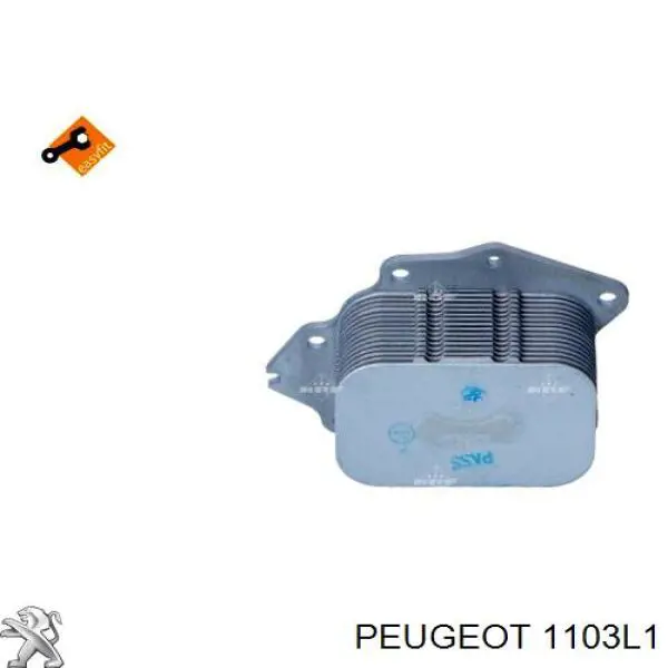 Comprar 1103L1 Peugeot/Citroen Radiador de aceite debajo del filtro