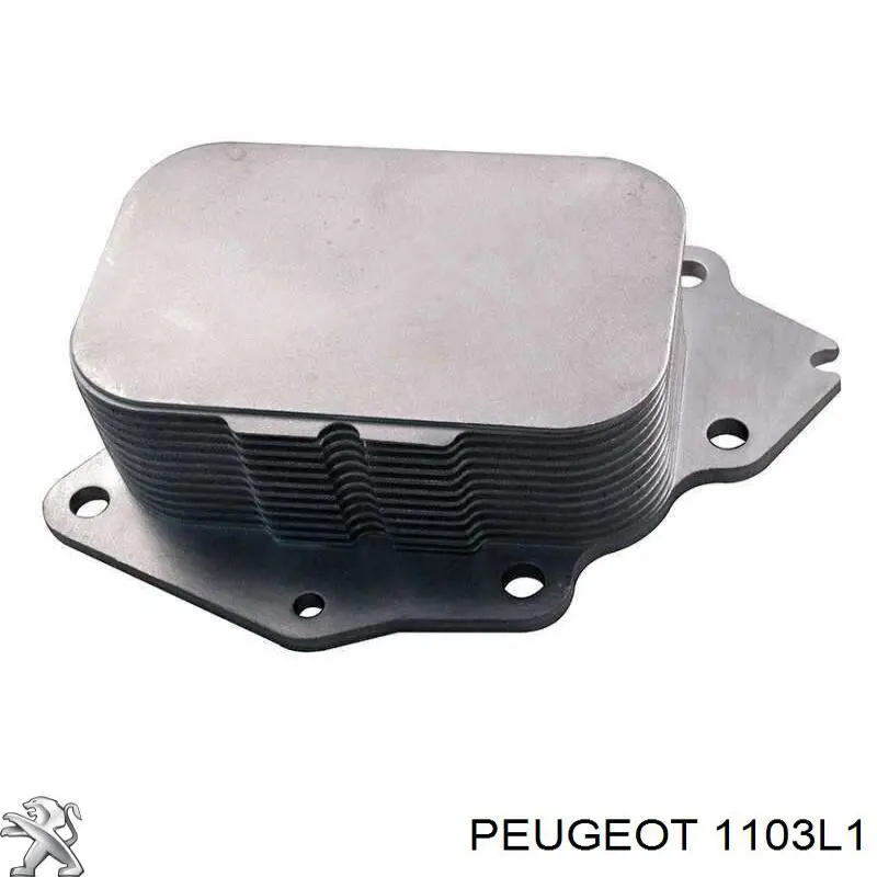 Radiador de aceite debajo del filtro 1103L1 Peugeot/Citroen