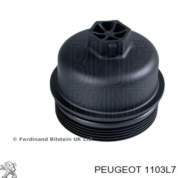 Tapa del filtro de aceite 1103L7 Peugeot/Citroen