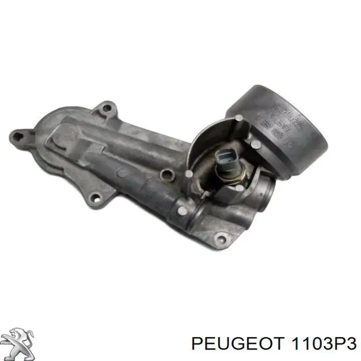 Portafiltro de aceite 1103P3 Peugeot/Citroen