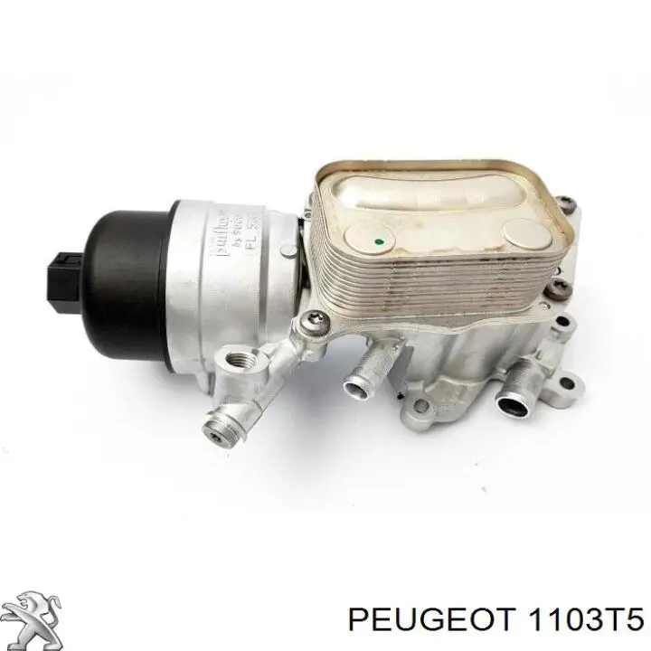 Radiador de aceite debajo del filtro Nissens 90992