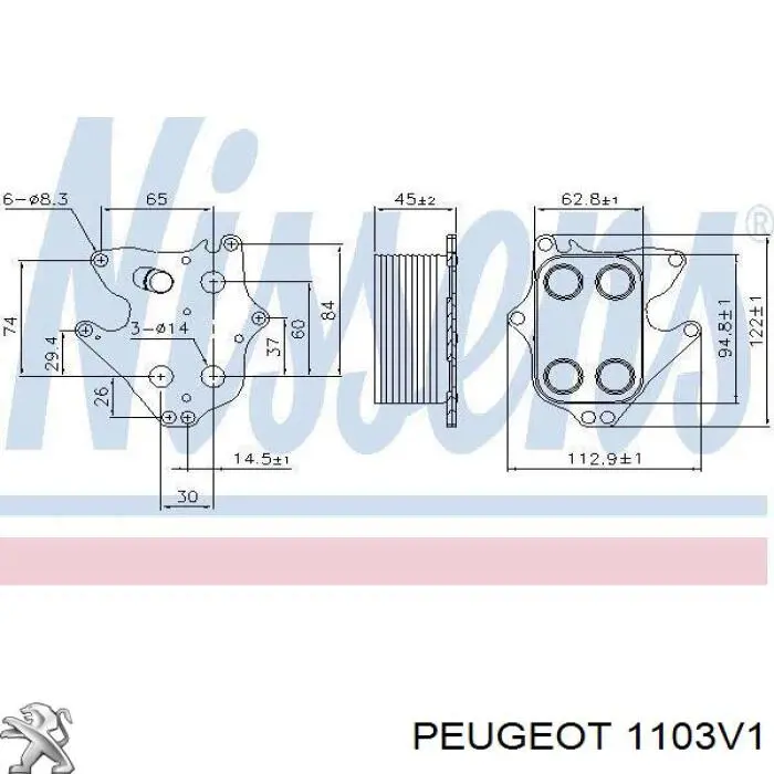 1103V1 Peugeot/Citroen