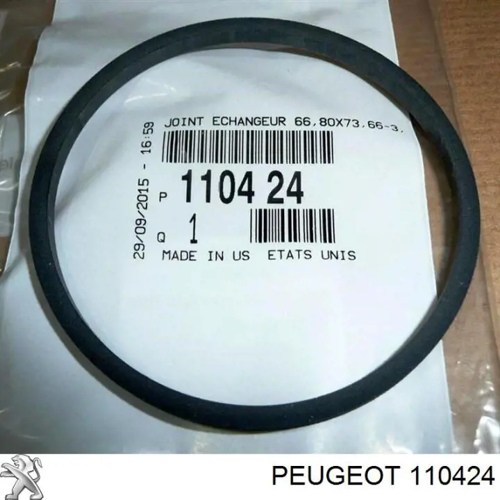 Junta del adaptador del enfriador de aceite Peugeot/Citroen 110424 precio, desde 3,72 EUR